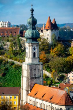 Burghausen 'deki Aziz Jakob Kilisesi - Almanya