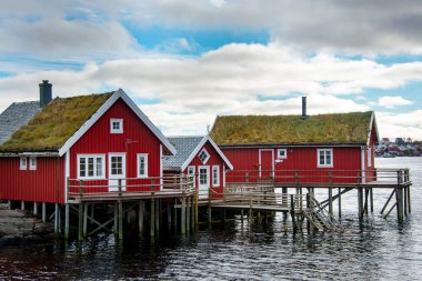 Reine 'deki Geleneksel Rorbu Evi - Lofoten - Norveç