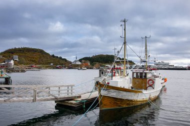 Lofoten 'deki Moskenes Köyü - Norveç