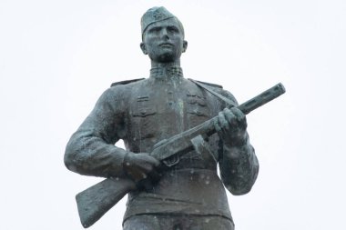 Sovyet Kurtuluşu Anıtı Kirkenes Norveç