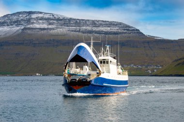 Feribotla Kalsoy Adası 'na - Faroe Adaları