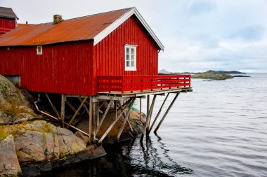 Lofoten - Norveç 'te Geleneksel Rorbu Evi