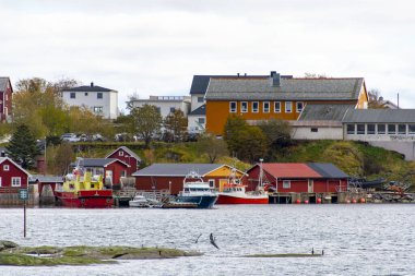Lofoten 'deki Reine Balıkçılık Köyü - Norveç