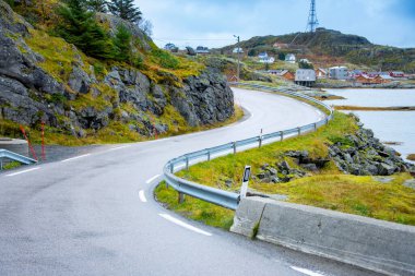 Lofoten - Norveç 'te Avrupa Rotası E10