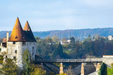Bavyera 'daki Burghausen Kalesi - Almanya