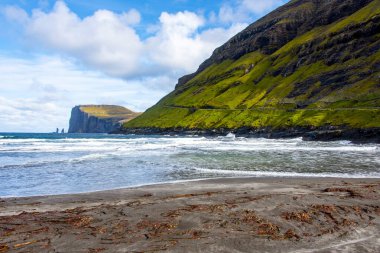 Tjornuvik Plajı - Faroe Adaları