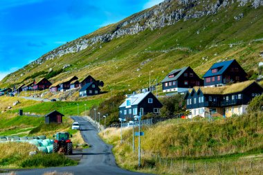 Kirkjubour Köyü - Faroe Adaları