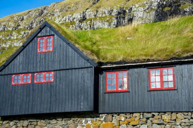Kirkjubour Köyü - Faroe Adaları