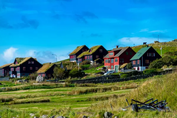 Kirkjubour Köyü - Faroe Adaları