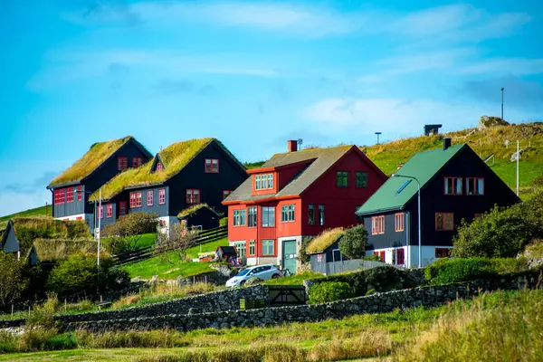 Kirkjubour Köyü - Faroe Adaları