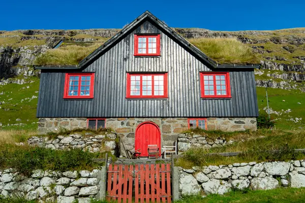 Kirkjubour Köyü - Faroe Adaları