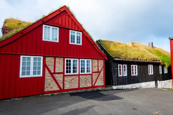 Torshavn 'daki Eski Şehir - Faroe Adaları