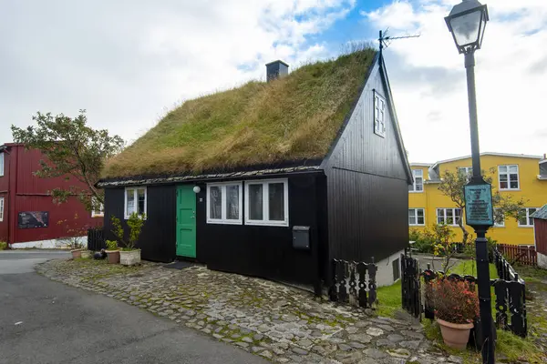 Torshavn 'daki Eski Şehir - Faroe Adaları
