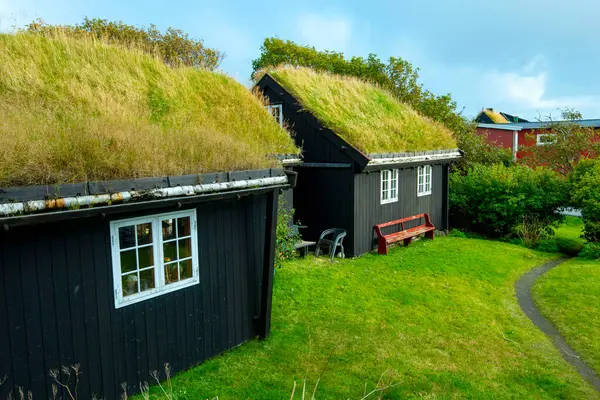 Torshavn 'daki Eski Şehir - Faroe Adaları