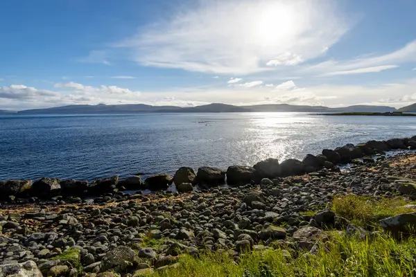Kirkjubour 'daki Pebble Plajı - Faroe Adaları