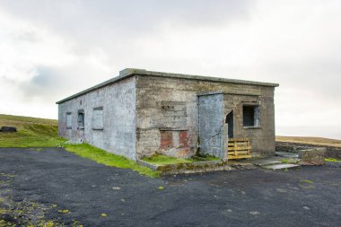 Uzun menzilli seyrüsefer için terk edilmiş istasyon - Faroe Adaları