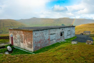Uzun menzilli seyrüsefer için terk edilmiş istasyon - Faroe Adaları