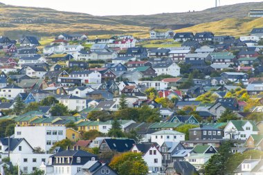 Torshavn 'daki Konutlar - Faroe Adaları