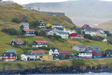 Torshavn 'daki Konutlar - Faroe Adaları