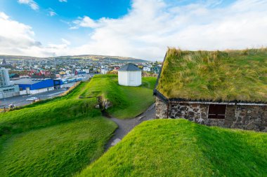 Torshavn 'daki Skansin Kalesi - Faroe Adaları