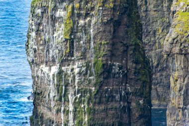 Asmundarstakkur Basalt Deniz Kayalıkları - Faroe Adaları