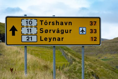 21. yol İşareti - Faroe Adaları