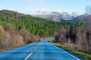 Troms County - Norveç 'te Avrupa Rotası E6