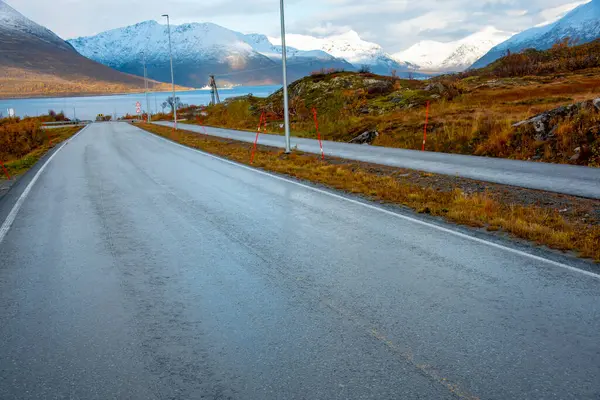 Troms County - Norveç 'te Avrupa Rotası E6