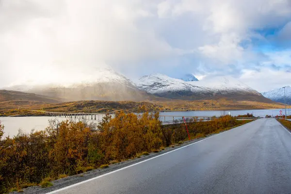 Troms County - Norveç 'te Avrupa Rotası E6