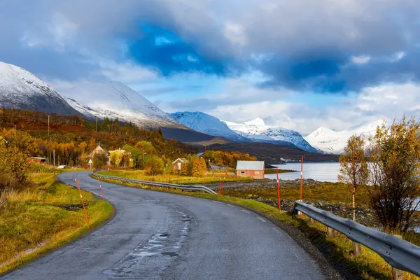 Troms County - Norveç 'te Avrupa Rotası E6
