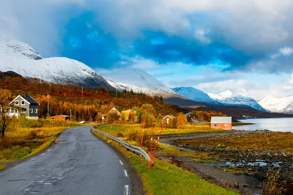 Troms County - Norveç 'te Avrupa Rotası E6