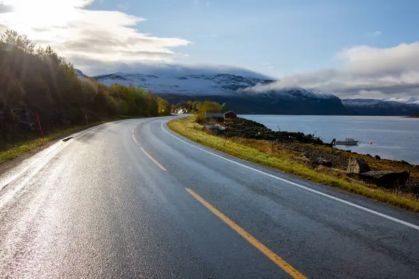 Troms County - Norveç 'te Avrupa Rotası E6