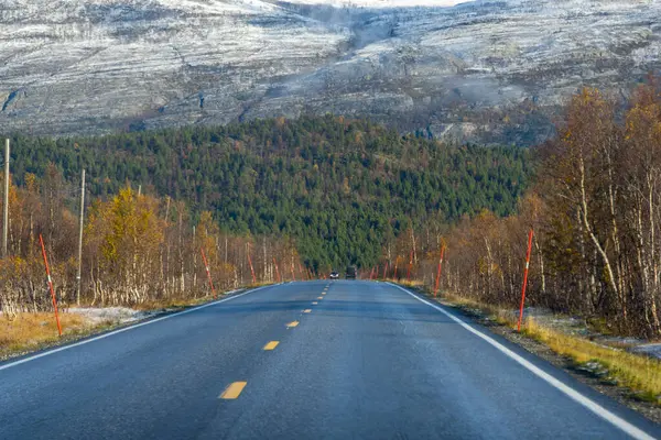 Troms County - Norveç 'te Avrupa Rotası E6
