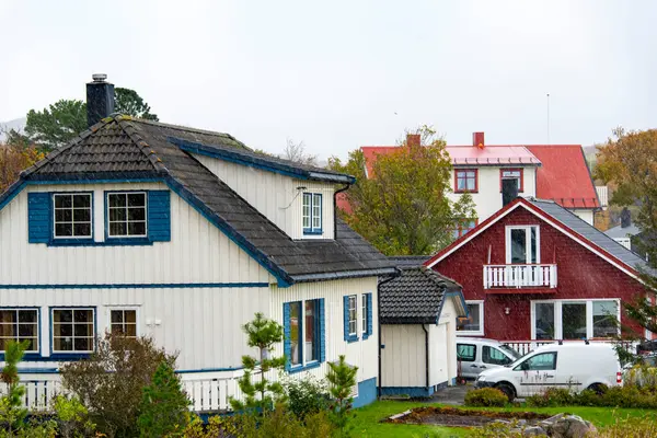 Lofoten 'deki Kabelvag Köyü - Norveç