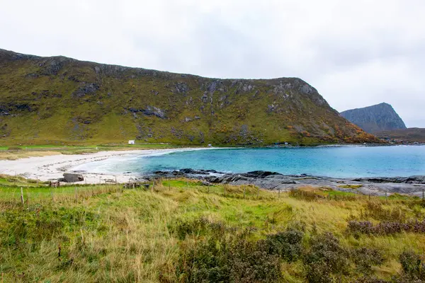 Lofoten 'deki Vik Plajı - Norveç