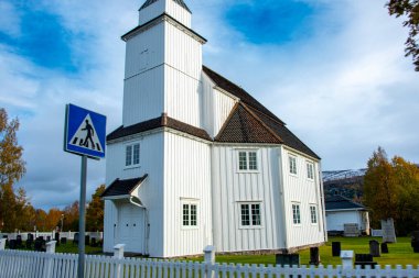 Setermoen 'deki Bardu Kilisesi - Norveç