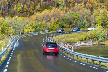 Lofoten - Norveç 'te Avrupa Rotası E10