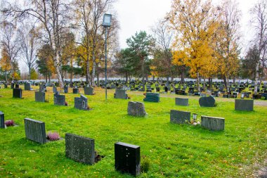 Finnmark County 'deki Alta Mezarlığı - Norveç
