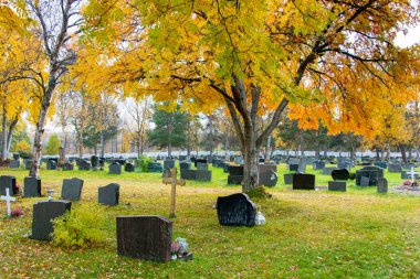 Finnmark County 'deki Alta Mezarlığı - Norveç