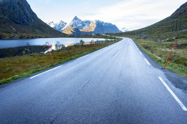 Lofoten - Norveç 'te Avrupa Rotası E10
