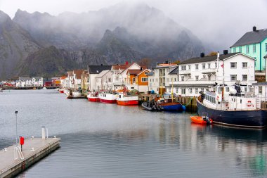 Henningsvaer Köyü, Lofoten - Norveç