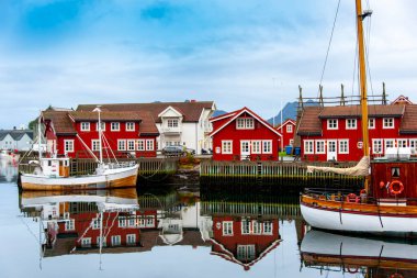 Svolvaer 'deki Marina - Norveç