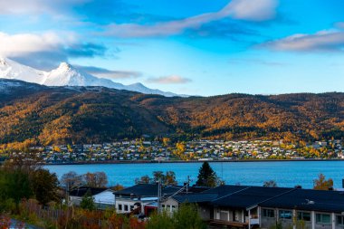 Nordland İlçesindeki Ankenesstranda Köyü - Norveç