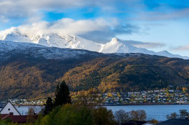 Nordland İlçesindeki Ankenesstranda Köyü - Norveç