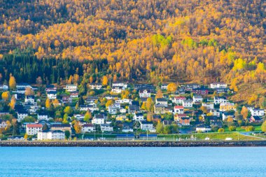 Nordland İlçesindeki Ankenesstranda Köyü - Norveç