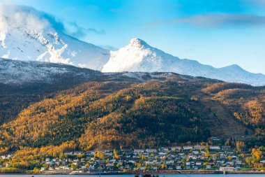 Nordland İlçesindeki Ankenesstranda Köyü - Norveç