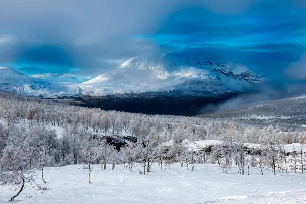 Sonbaharda Wintry Mix - Troms County - Norveç