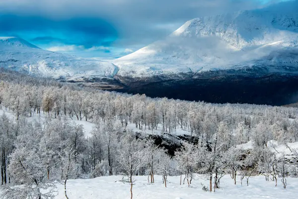 Sonbaharda Wintry Mix - Troms County - Norveç