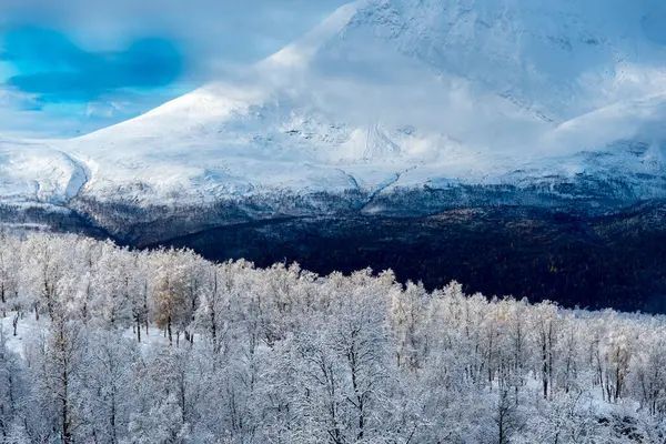 Sonbaharda Wintry Mix - Troms County - Norveç