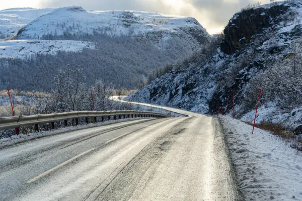 Finnmark County - Norveç 'te Avrupa Rotası E6